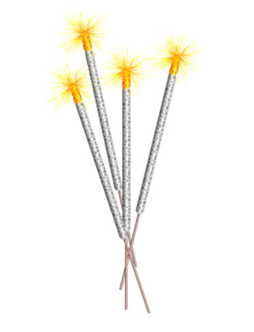 7 Cm Electric Sparklers